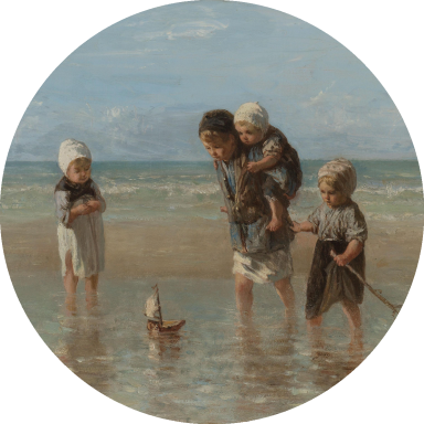 Muurcirkel Kinderen der zee